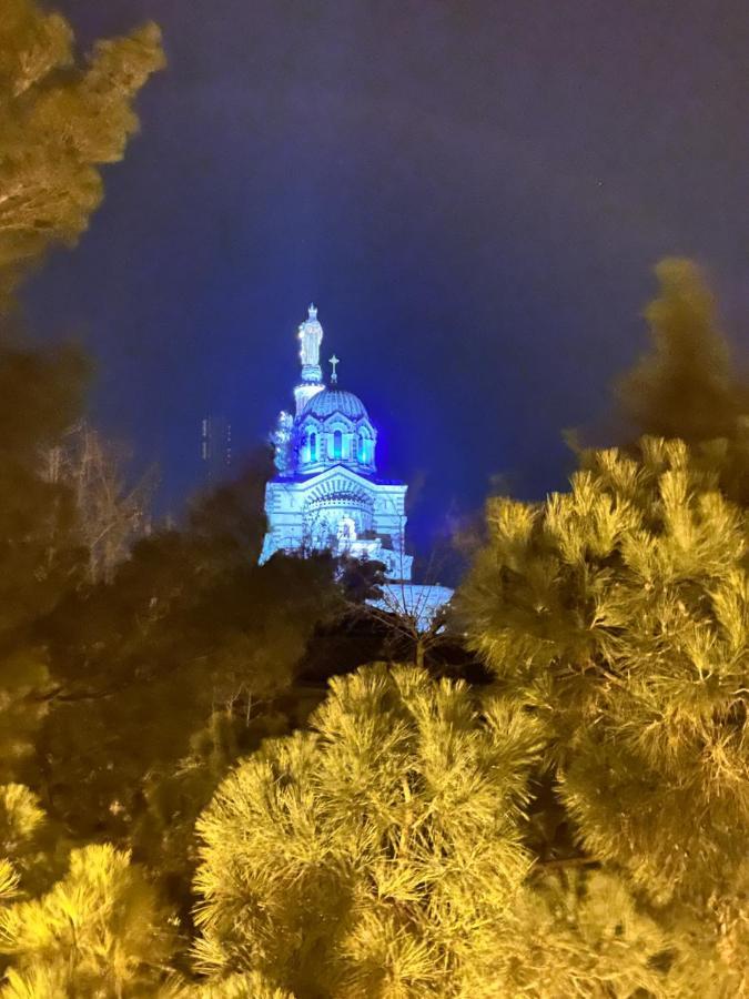 Haut De Vauban, Au Pied De Notre Dame De La Garde - T3 Climatise Marsella Exterior foto